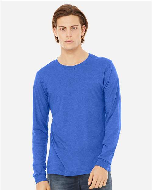 Load image into Gallery viewer, Unisex Triblend Long Sleeve Tee — product photo 19