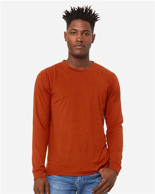 Load image into Gallery viewer, Unisex Triblend Long Sleeve Tee — product photo 4