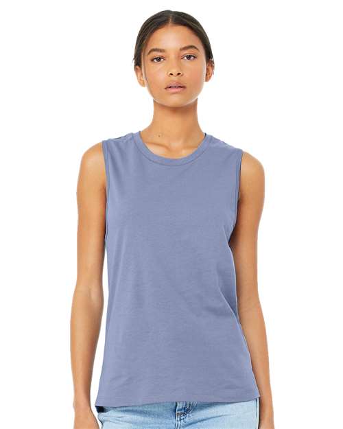 Load image into Gallery viewer, Women's Jersey Muscle Tank — product photo 9