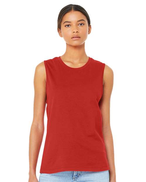 Load image into Gallery viewer, Women's Jersey Muscle Tank — product photo 15