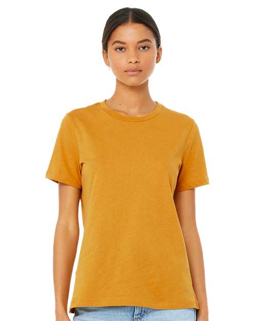 Load image into Gallery viewer, Women’s Relaxed Fit Heather CVC Tee — product photo 16