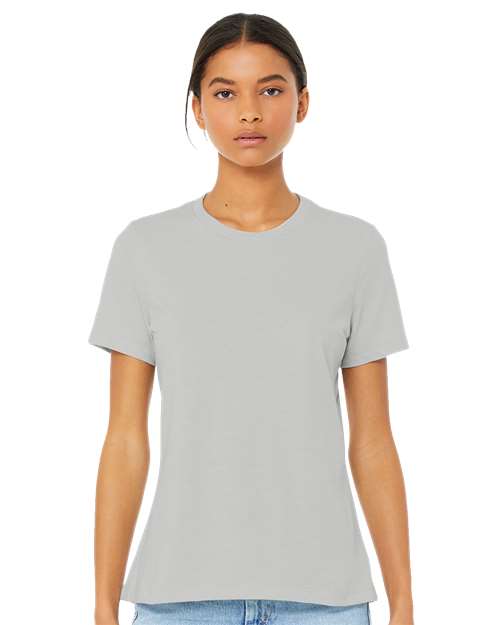 Load image into Gallery viewer, Women’s Relaxed Fit Heather CVC Tee — product photo 27