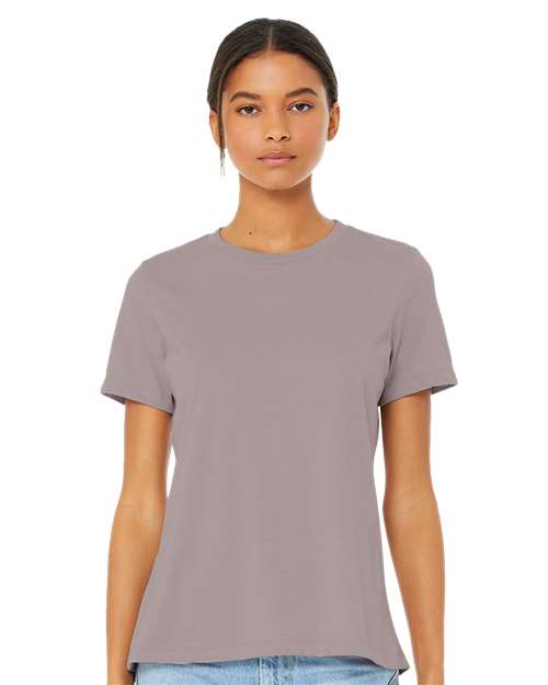 Load image into Gallery viewer, Women’s Relaxed Fit Heather CVC Tee — product photo 20