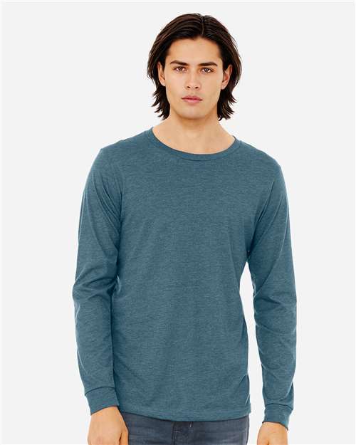 Load image into Gallery viewer, Heather CVC Long Sleeve Tee — product photo 11