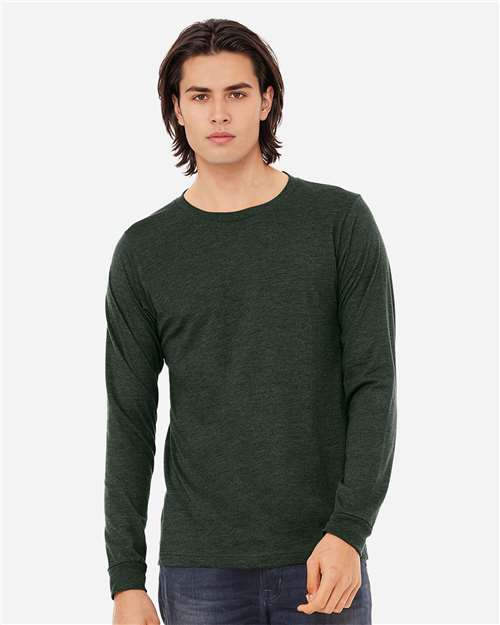 Load image into Gallery viewer, Heather CVC Long Sleeve Tee — product photo 13