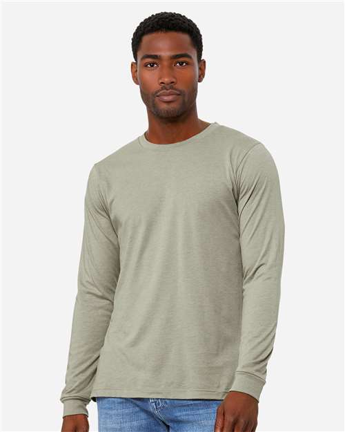 Load image into Gallery viewer, Heather CVC Long Sleeve Tee — product photo 27