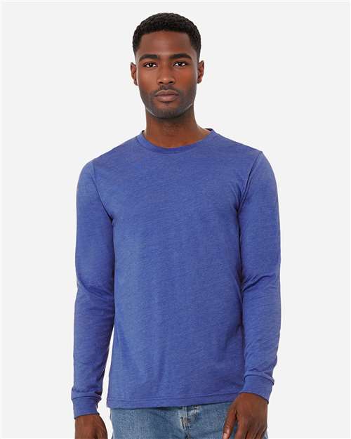 Load image into Gallery viewer, Heather CVC Long Sleeve Tee — product photo 28