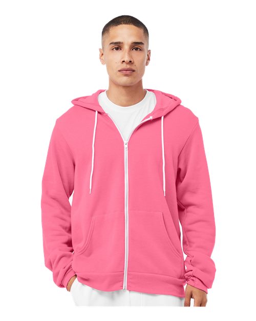 Load image into Gallery viewer, Unisex Sponge Fleece Full-Zip Hoodie Sweatshirt — product photo 17