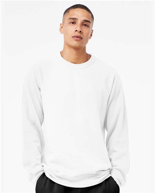 Load image into Gallery viewer, Unisex Sponge Fleece Raglan Crewneck Sweatshirt — product photo 46