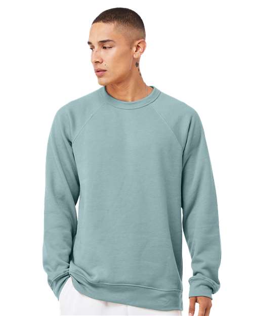 Load image into Gallery viewer, Unisex Sponge Fleece Raglan Crewneck Sweatshirt — product photo 22