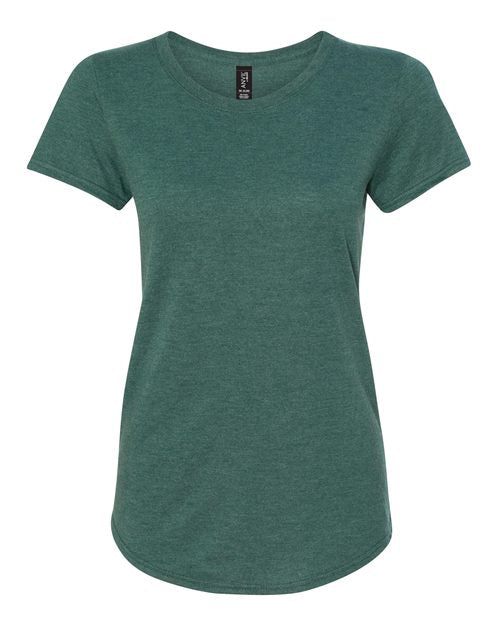 Load image into Gallery viewer, Women's Softstyle® Triblend T-Shirt — product photo 4