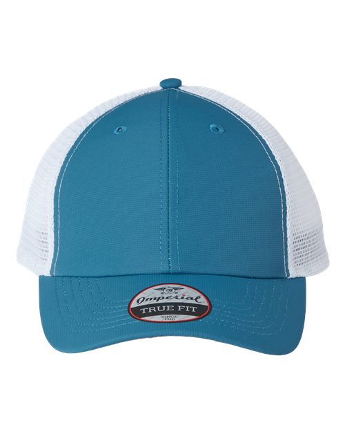 Load image into Gallery viewer, Imperial X210SM The Original Sport Mesh Cap - Seaglass/ White