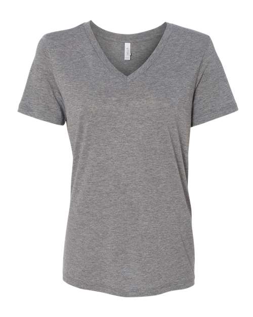 Load image into Gallery viewer, Women's Relaxed Triblend V-Neck Tee — product photo 3