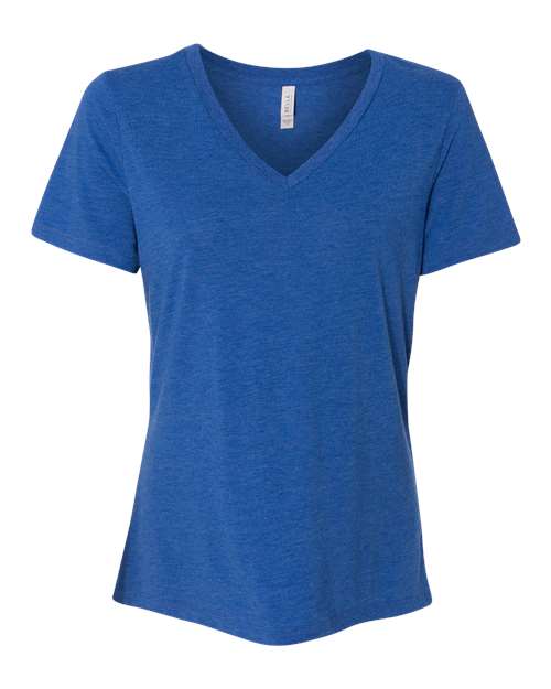 Load image into Gallery viewer, Women's Relaxed Triblend V-Neck Tee — product photo 12