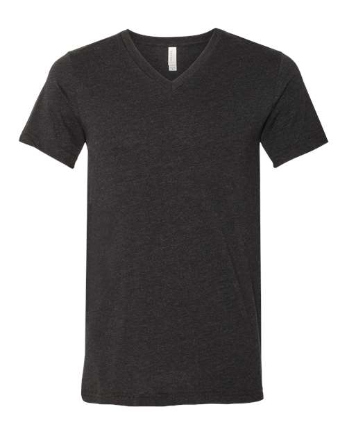 Load image into Gallery viewer, Unisex Heather CVC V-Neck Tee — product photo 2