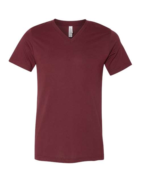 Load image into Gallery viewer, Unisex Heather CVC V-Neck Tee — product photo 6