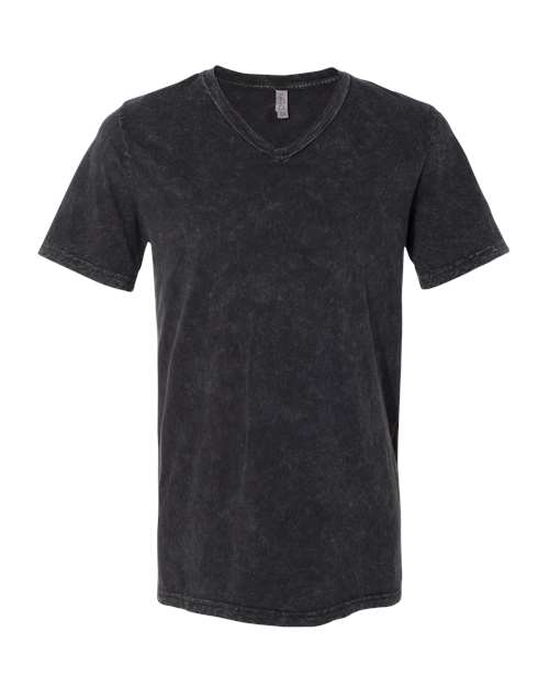 Load image into Gallery viewer, Unisex Textured Jersey V-Neck Tee — product photo 3