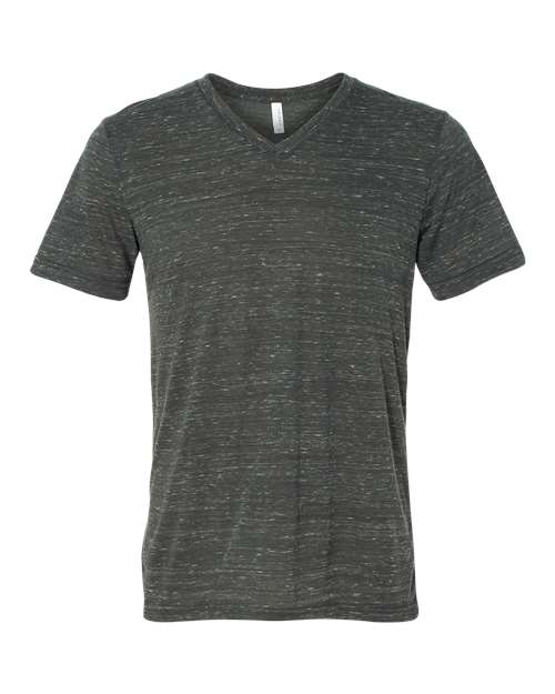 Load image into Gallery viewer, Unisex Textured Jersey V-Neck Tee — product photo 5
