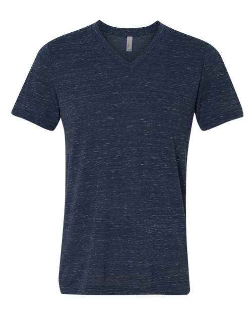 Load image into Gallery viewer, Unisex Textured Jersey V-Neck Tee — product photo 9