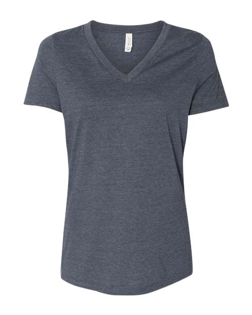 Load image into Gallery viewer, Women's Relaxed Heather CVC V-Neck Tee — product photo 6