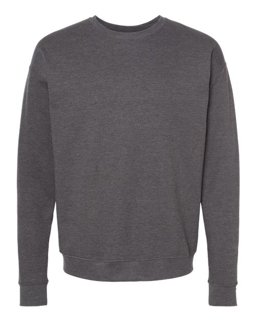 Load image into Gallery viewer, Unisex Fleece Crewneck Sweatshirt - Heather Charcoal