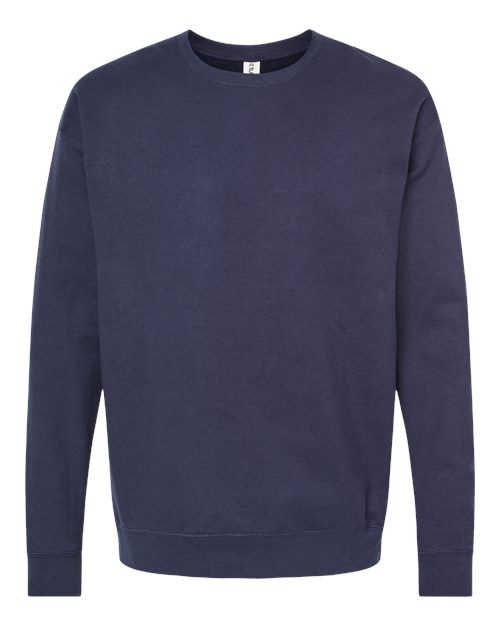 Load image into Gallery viewer, Unisex Fleece Crewneck Sweatshirt - Navy