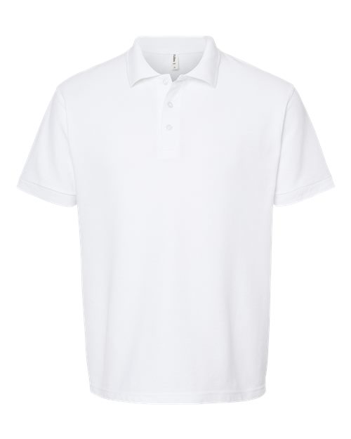 Load image into Gallery viewer, Men's 50/50 Sport Pique Polo - White