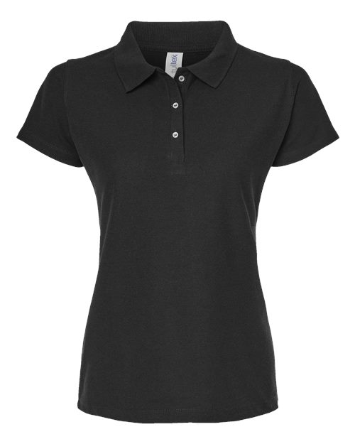 Load image into Gallery viewer, Women's 50/50 Sport Pique Polo - Black