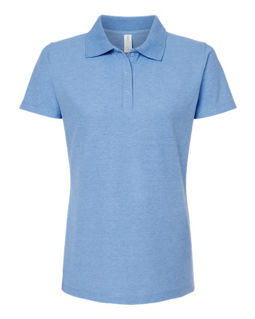Load image into Gallery viewer, Women's 50/50 Sport Pique Polo - Heather Light Blue