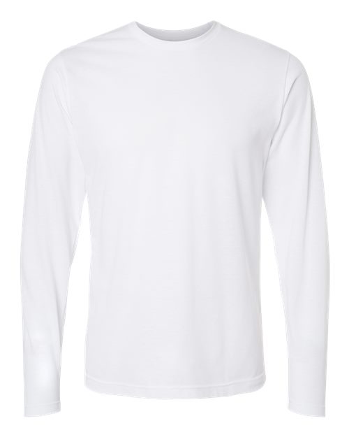 Load image into Gallery viewer, Unisex Poly-Rich Long Sleeve T-Shirt - White