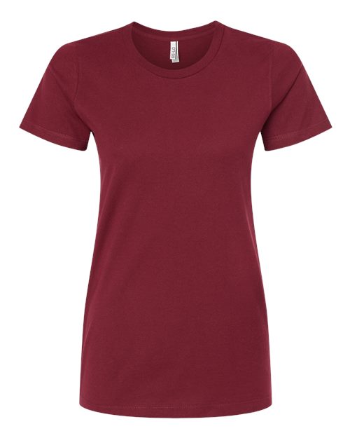 Load image into Gallery viewer, Women's Premium Cotton T-Shirt - Burgundy
