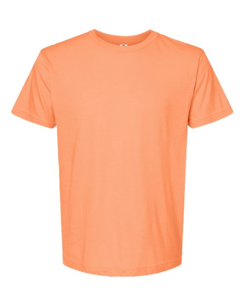 Load image into Gallery viewer, Unisex Fine Jersey T-Shirt - Heather Cantaloupe