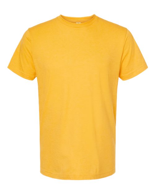 Load image into Gallery viewer, Unisex Fine Jersey T-Shirt - Heather Mellow Yellow
