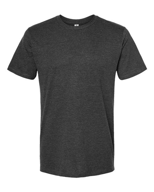 Load image into Gallery viewer, Men's Premium Cotton Blend T-Shirt - Black Heather