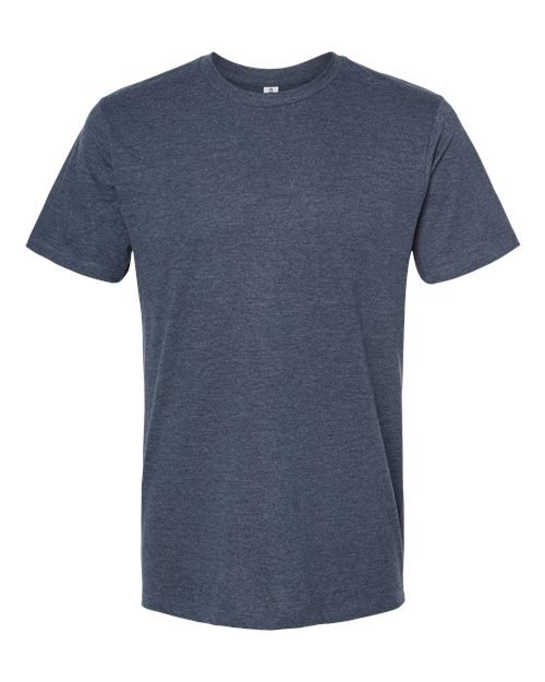 Load image into Gallery viewer, Men's Premium Cotton Blend T-Shirt - Navy Heather