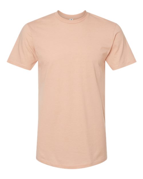 Load image into Gallery viewer, Men's Premium Cotton Blend T-Shirt - Peach Heather