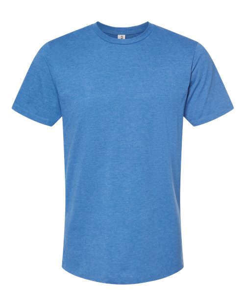 Load image into Gallery viewer, Men's Premium Cotton Blend T-Shirt - Royal Heather