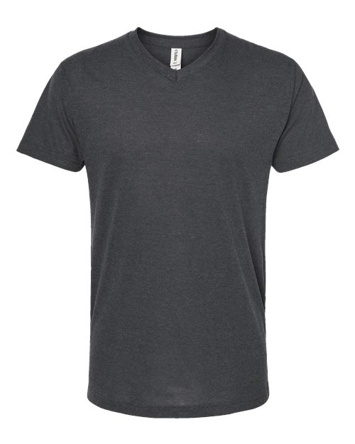 Load image into Gallery viewer, Men's Poly-Rich V-Neck T-Shirt - Heather Charcoal
