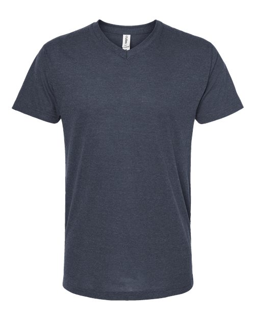 Load image into Gallery viewer, Men's Poly-Rich V-Neck T-Shirt - Heather Navy