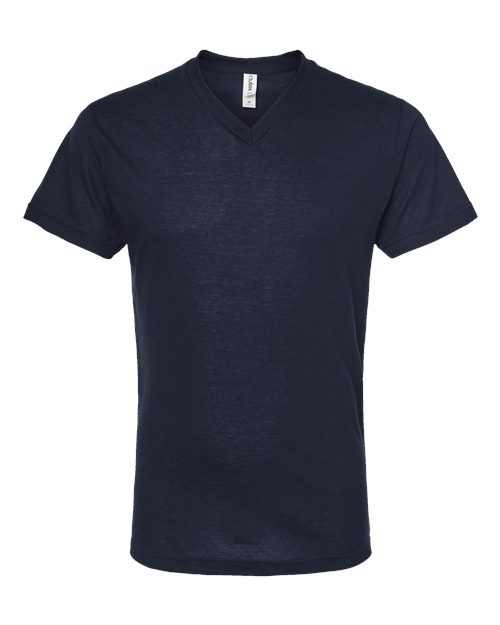 Load image into Gallery viewer, Men's Poly-Rich V-Neck T-Shirt - Navy
