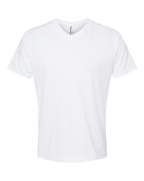 Load image into Gallery viewer, Men's Poly-Rich V-Neck T-Shirt - White