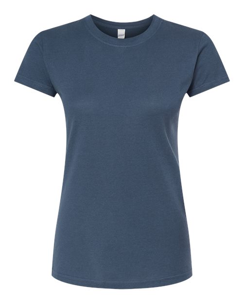 Load image into Gallery viewer, Women's Fine Jersey Slim Fit T-Shirt - Indigo