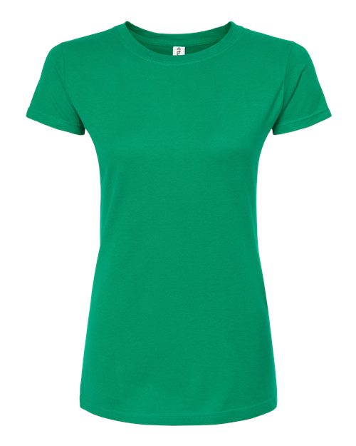 Load image into Gallery viewer, Women's Fine Jersey Slim Fit T-Shirt - Kelly Green