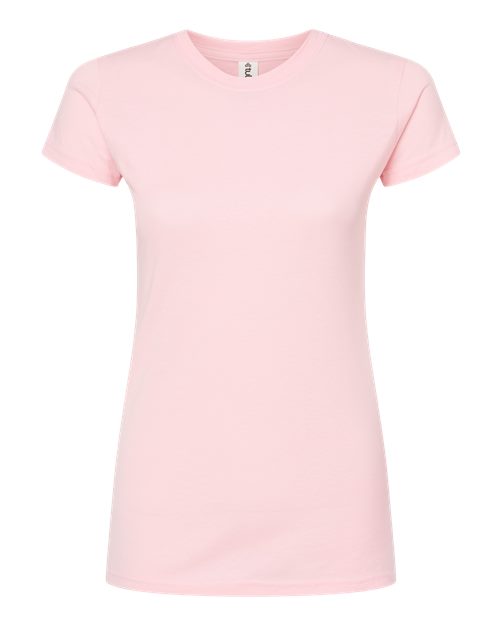 Load image into Gallery viewer, Women's Fine Jersey Slim Fit T-Shirt - Pink