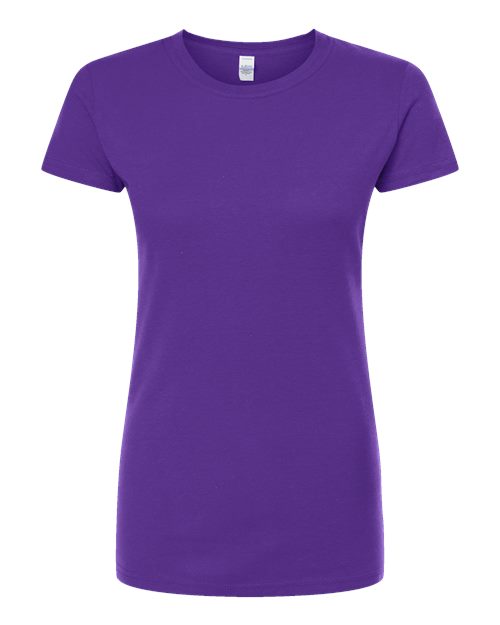 Load image into Gallery viewer, Women's Fine Jersey Slim Fit T-Shirt - Purple