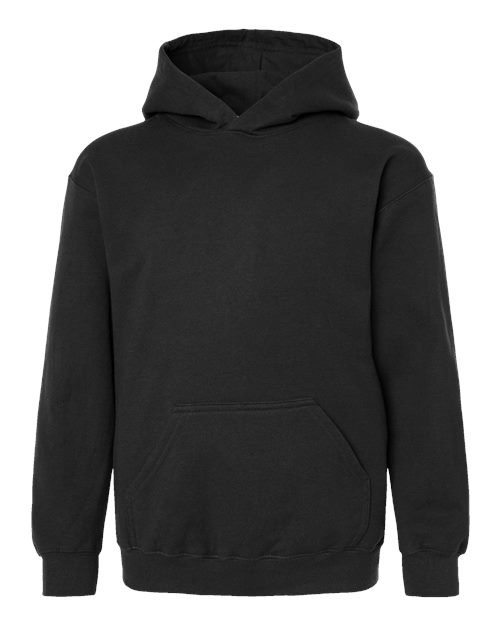 Load image into Gallery viewer, Youth Hooded Sweatshirt - Black