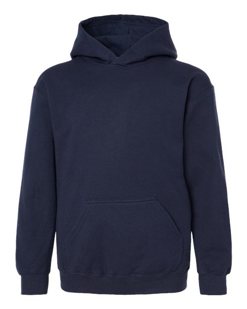 Load image into Gallery viewer, Youth Hooded Sweatshirt - Navy