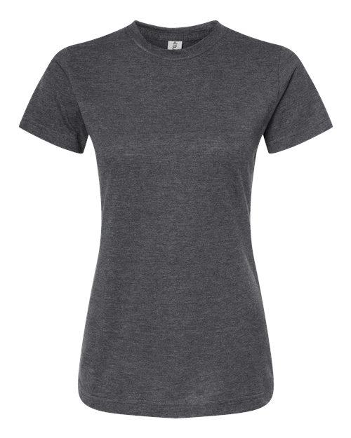 Load image into Gallery viewer, Women's Fine Jersey Classic Fit T-Shirt - Heather Charcoal