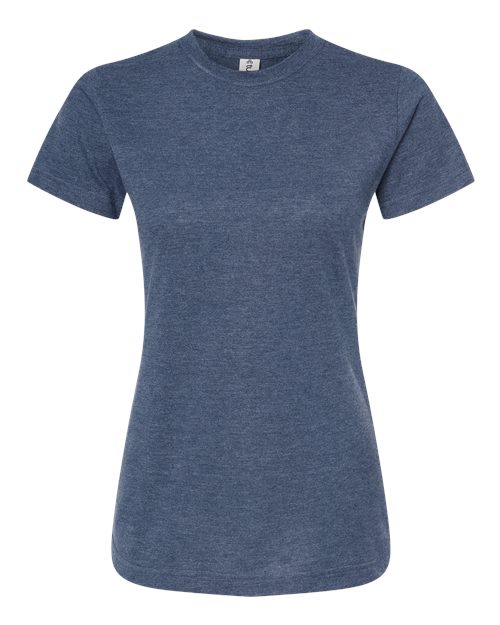 Load image into Gallery viewer, Women's Fine Jersey Classic Fit T-Shirt - Heather Denim