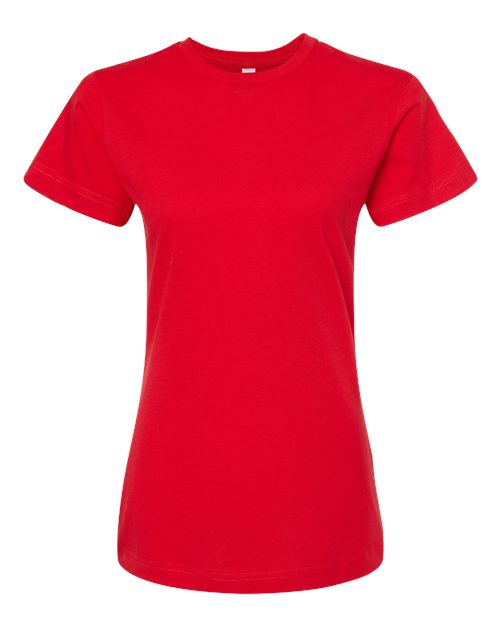 Load image into Gallery viewer, Women's Fine Jersey Classic Fit T-Shirt - Red